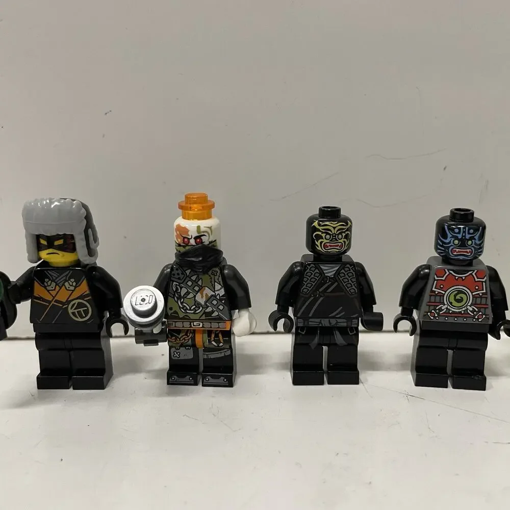 Lego Ninjago Minifigure Lot Of 6 Spitta Talon Stone Army Cole